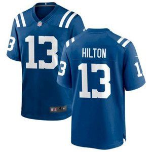 2020 Men's Indianapolis Colts #13 T.Y. Hilton Royal NFL Game Jersey